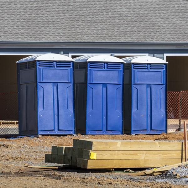 are there any additional fees associated with porta potty delivery and pickup in Bushong